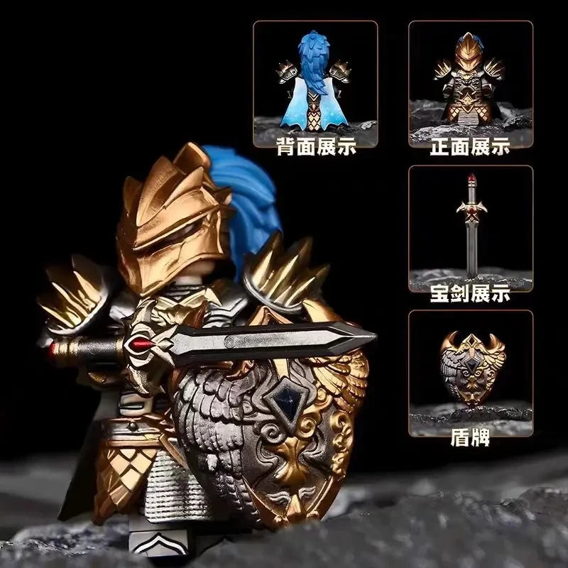 Knight Building Blocks – Medieval Model