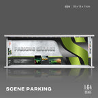1:64 Garage Diorama – Miniature Model Scene Display