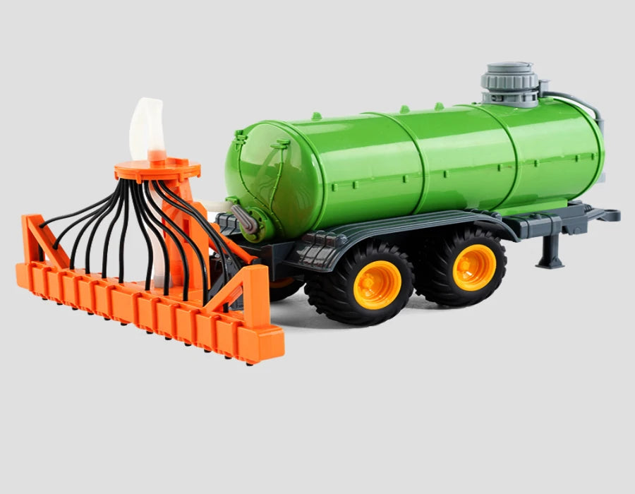 RC Farm Tractor 1:24 with Trailer Remote Control Farm Vehicle