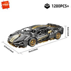 Supercar Building Blocks – 1280-Piece Racing Car