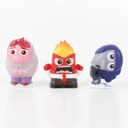Inside Out 2 Action Figures 9pc PVC Character Figure Set