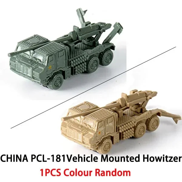 Tank Model Kit – 1:144 Scale Military Tank Set