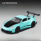 Diecast Sports Car – 1:32 Metal Pull-Back