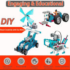 Train Motor Building Blocks Parts Set with Remote Control