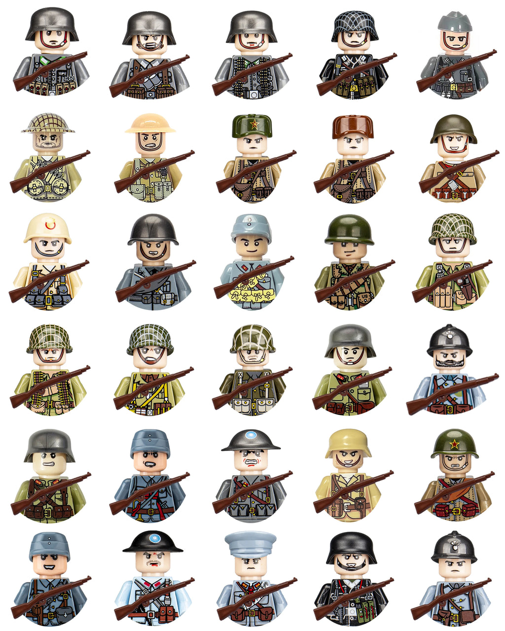 Army Building Blocks Set – Soldier & Military Construction Toy