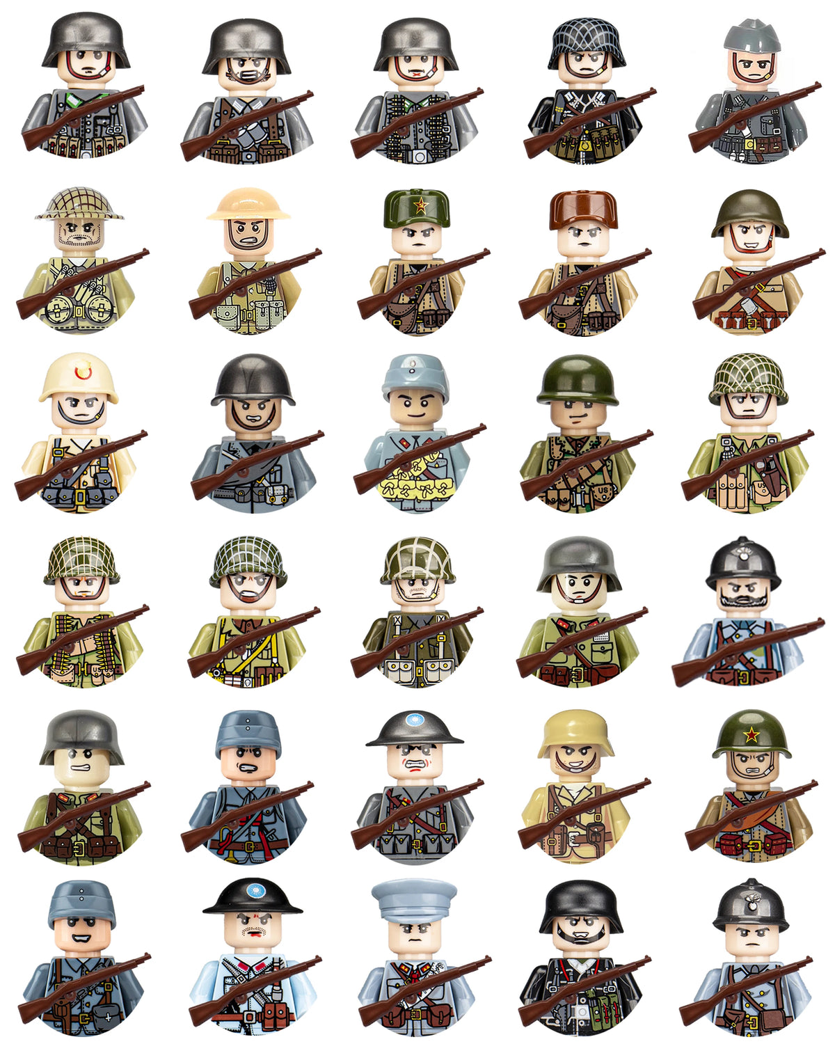 Army Building Blocks Set – Soldier & Military Construction Toy