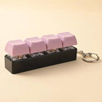 Mechanical Keyboard Key Tester – LED Keycap Fidget Keychain