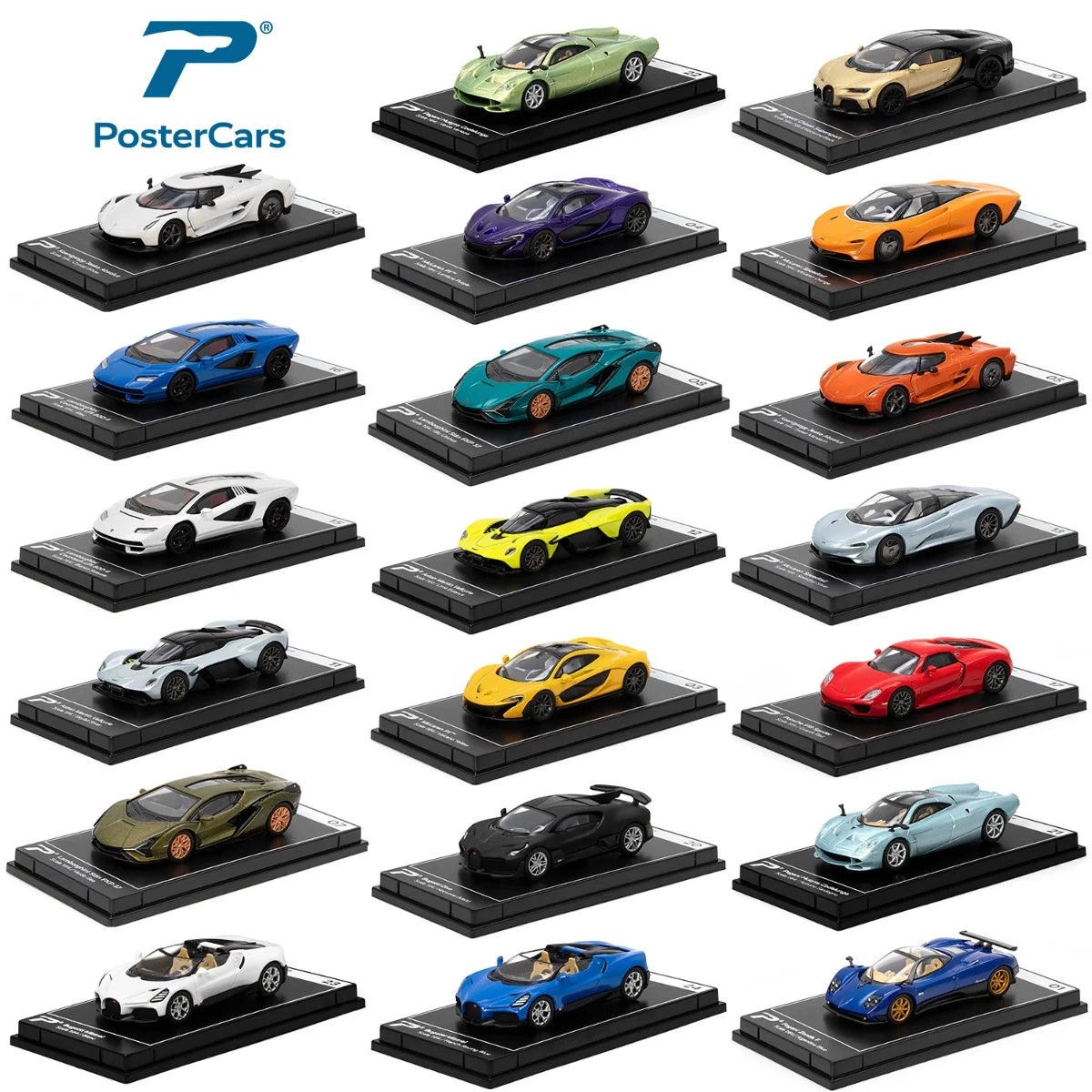 1:64 Diecast Racing Car – Miniature Sports Model