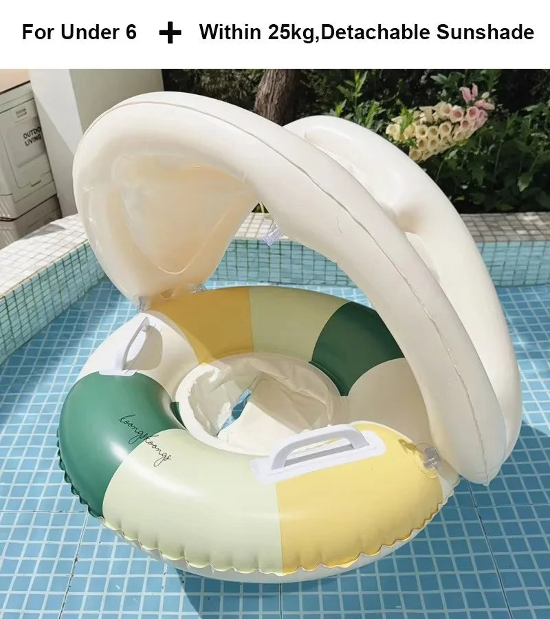Outdoor Inflatable Toys for Swimming Ring Pool Float Seat Swim Tube Swimming Circle Beach Pool Party Toys