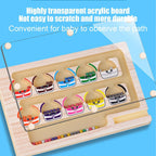 Magnetic Color and Number Maze – Wooden Sorting Puzzle Toy