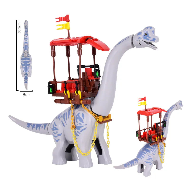 Dinosaur Building Blocks – DIY Dinosaur Brick Model Set