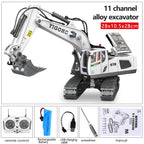 Remote Control Excavator RC Construction Truck with 10-Channel Control
