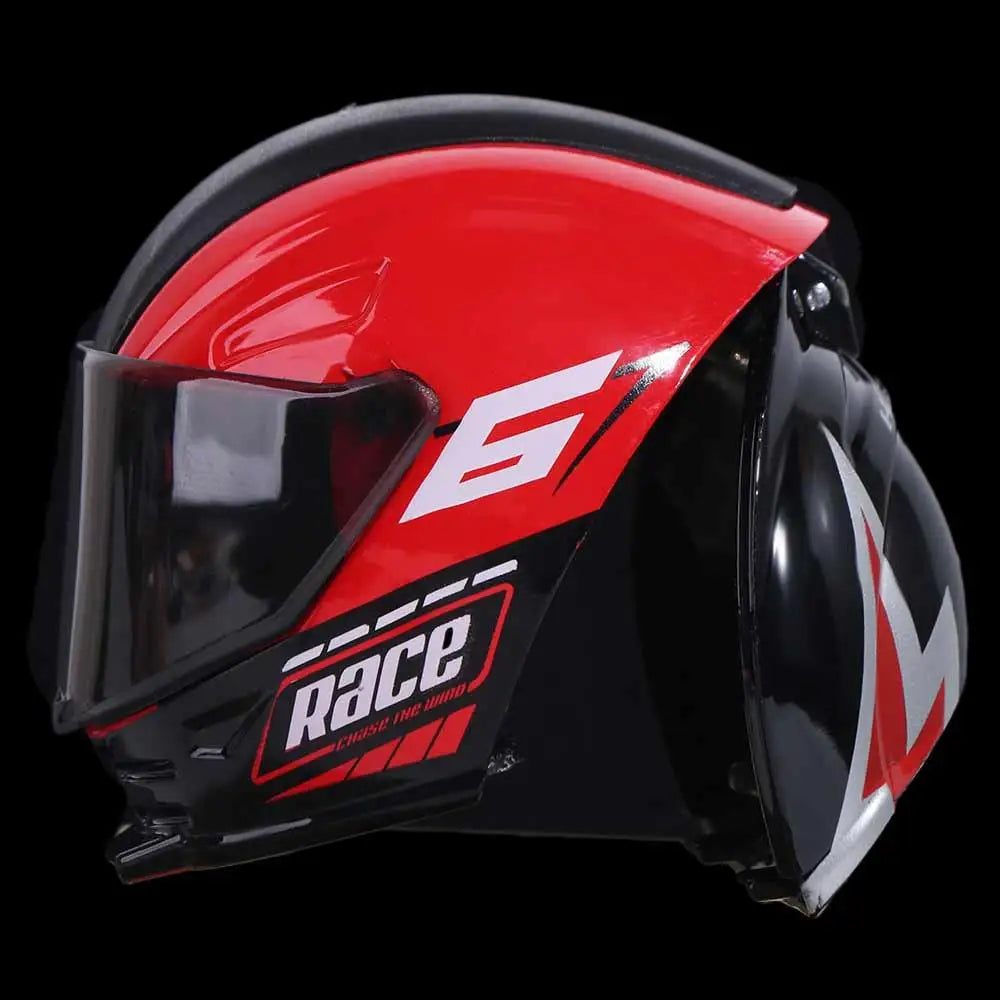 12cm Motorcycle Rider Action Figure Transforming Toy