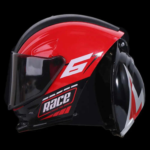 12cm Motorcycle Rider Action Figure Transforming Toy