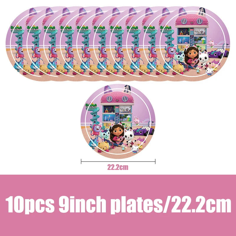 Birthday Party Supplies – Kids Tableware & Decoration Set