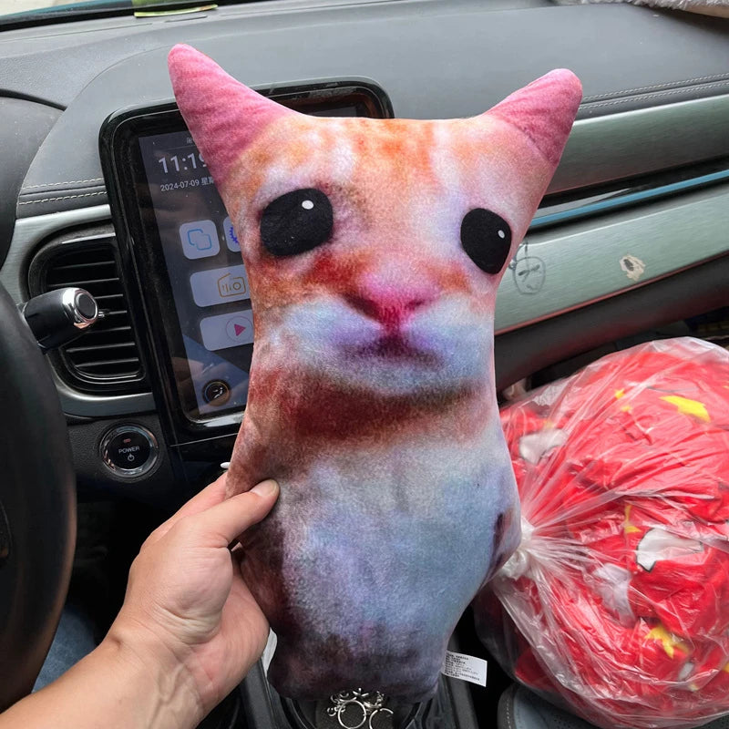 Cat Plush Toy 20cm–40cm Soft Stuffed Animal Collectible
