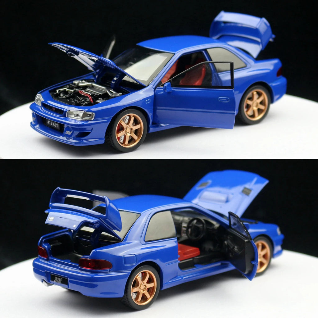 Diecast JDM Car Model – 1:32 Pull Back Toy with Lights