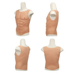 Silicone Muscle Chest Enhancer – Realistic Abs Cosplay Pad