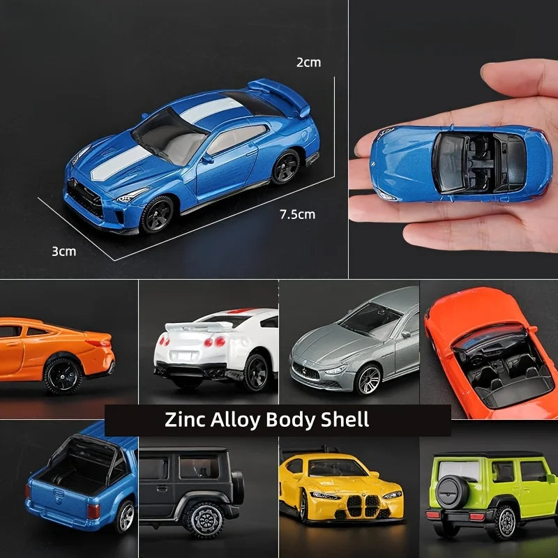 Diecast Car Model 1:64 Scale Metal Collectible Toy