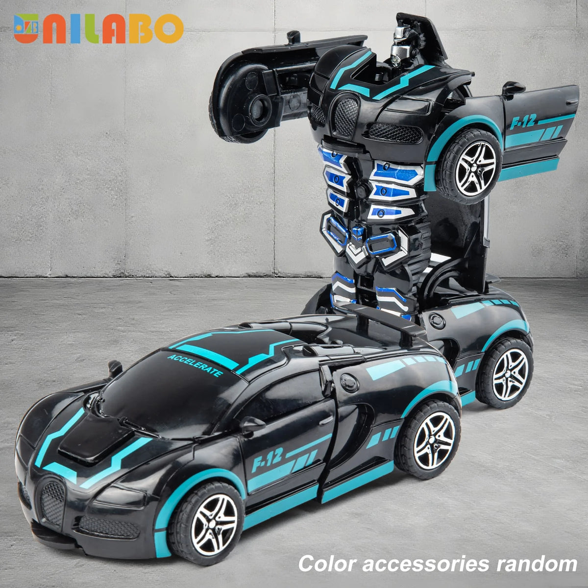 Transformable Robot Car – Diecast Toy
