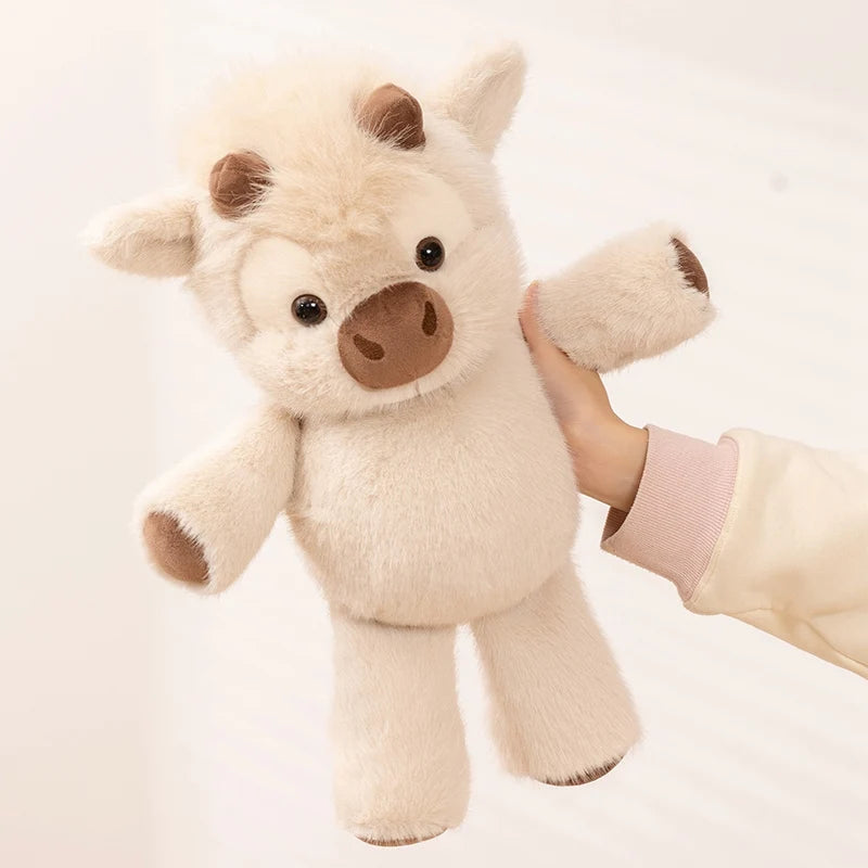Highland Cow Plush Toy – 45cm Soft Cow Stuffed Animal