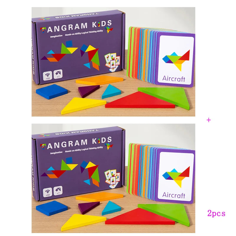 Wooden Jigsaw Puzzle – 3D Animal Toy