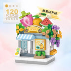 Mini Restaurant Building Blocks – Café & Food Store Kit