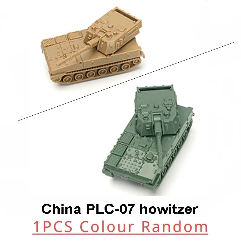 Tank Model Kit – 1:144 Scale Military Tank Set