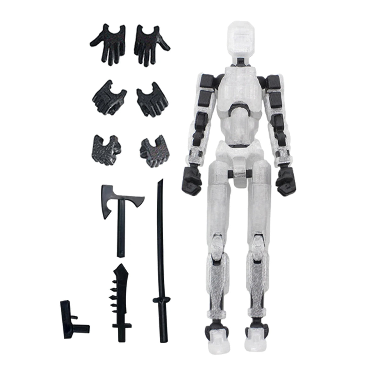 Transforming Robot Action Figure – Multi-Joint Toy