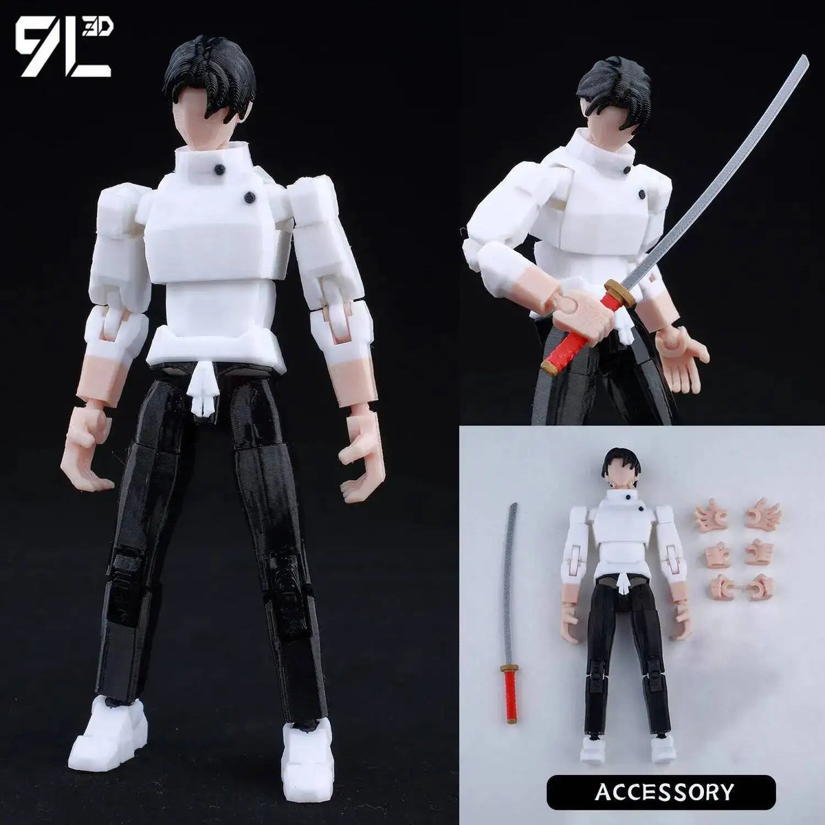 Anime Action Figure – Movable Display Model