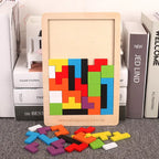 Wooden Puzzle – Tangram Brain Teaser
