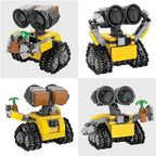 Classic Movie Mini Robot MOC Building Blocks Model DIY Bricks Kits Creative Toys for Kids Children Adult Gifts