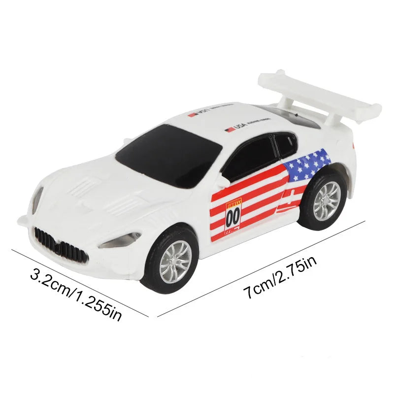 Slot Car Racing Toy 1:64 Electric Race Track Car