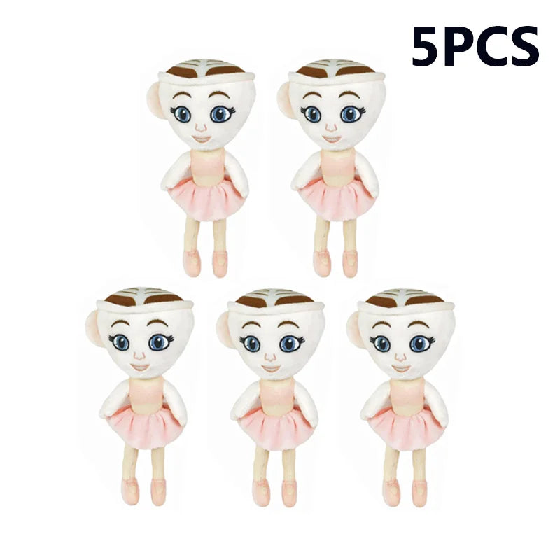 Tungtungsahur Italian Brainrot Tralalero Tralala Ballerina Cappuccina Animal Plush Toy Fun Plush Toy Companion Doll Gift
