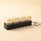 Mechanical Keyboard Key Tester – LED Keycap Fidget Keychain