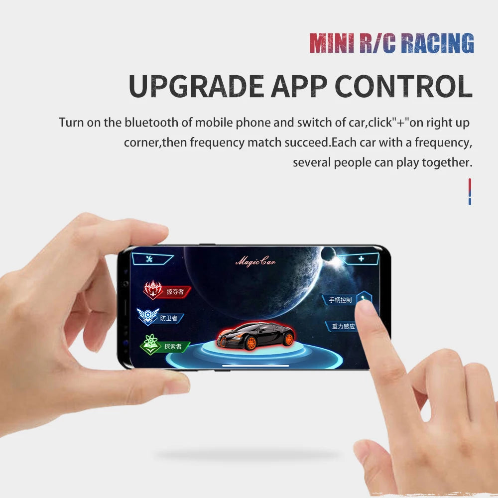 Mini RC Car 1:58 Remote Control Racing Car