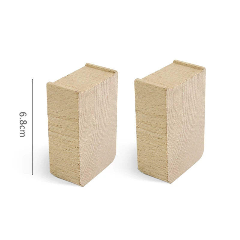 Wooden Train Track Toys Railway Rails Accessories Fit Thomas Train Road Connector Wood Railway Bridge Children Birthday Gifts