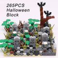 Halloween Building Blocks Set 99-265pcs Graveyard Construction Bricks