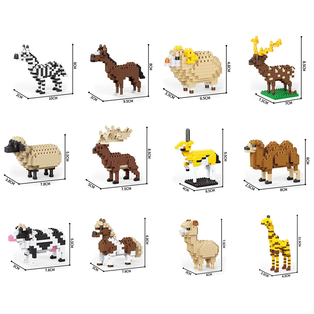 Mini Dachshund Building Blocks Toy for Kids & Adults