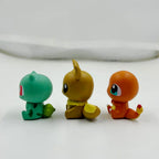 6Pcs Pokemon Figure Pikachu Charmander Squirtle Anime Cartoon Doll Toys for Adults Action Figure Toy