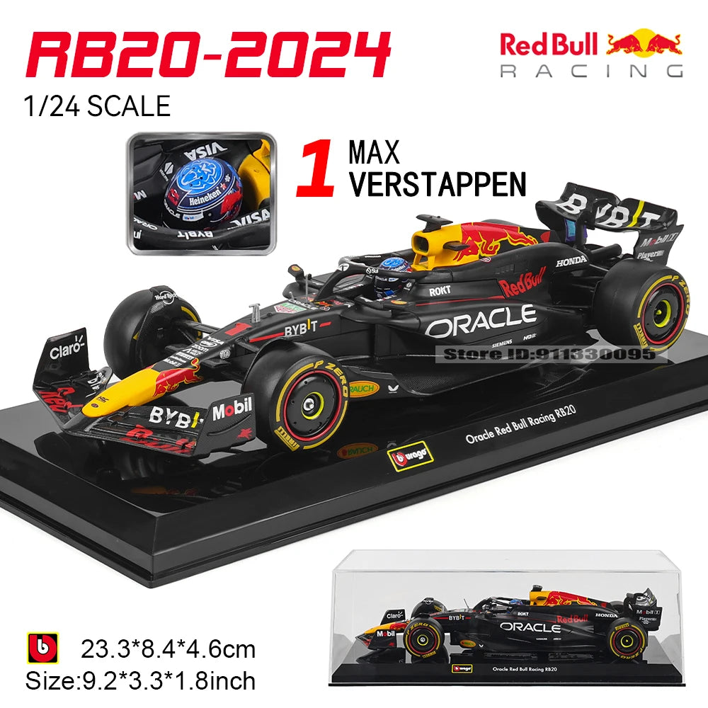 1:24 F1 Diecast Model Car – Metal Racing Collectible