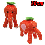 Strawberry Elephant Plush Toy Soft Character Stuffed Doll