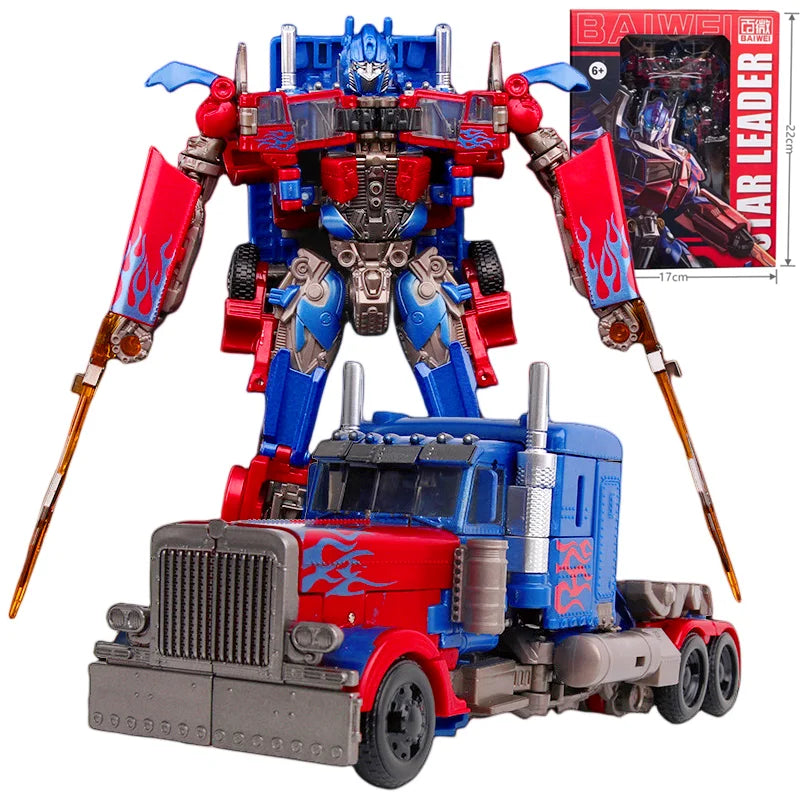 17cm Transforming Robot Car Toy Action Figure