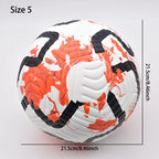 Soccer Ball Size 5 PU Machine-Stitched Match Training Football