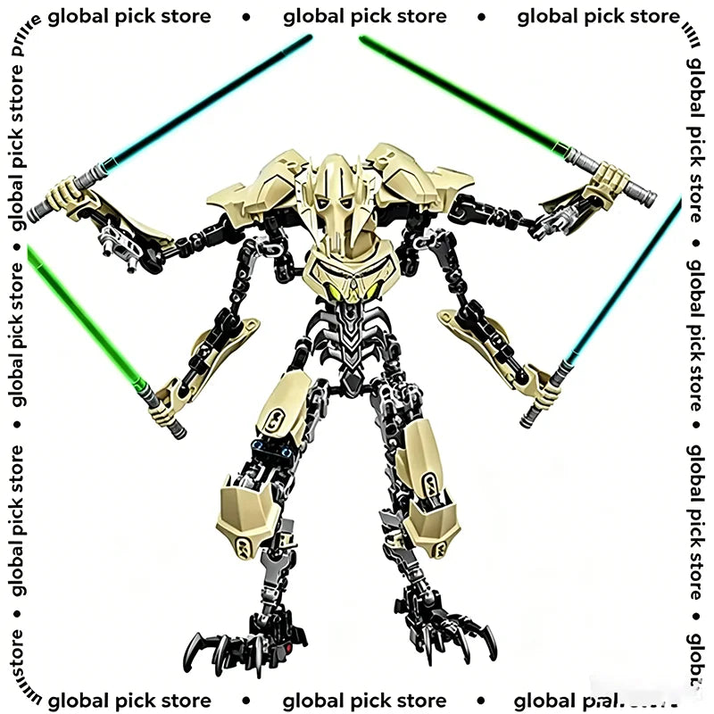 32cm Robot Building Set – DIY Assembly Model