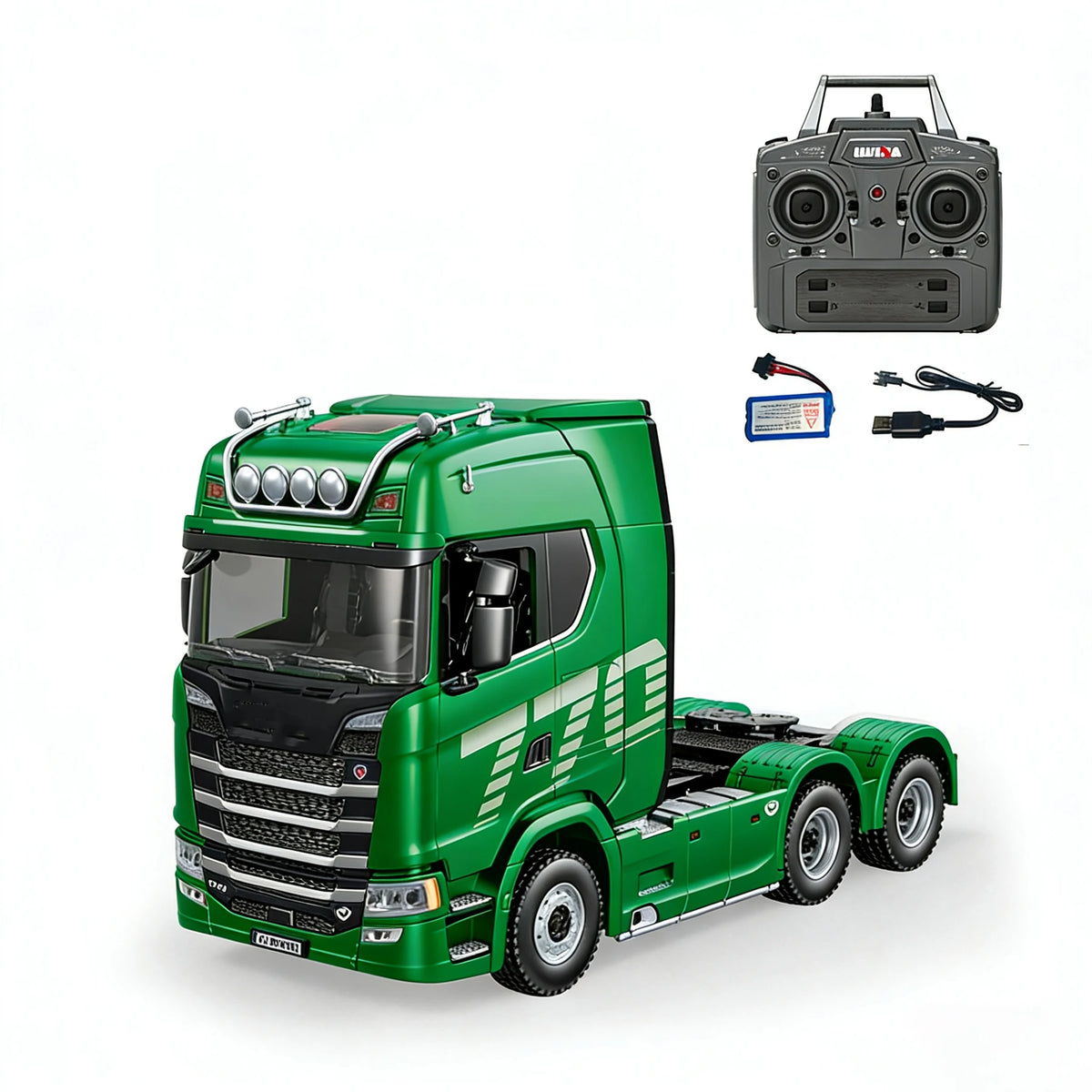 RC Engineering Truck 1:18 19CH Remote Control Tractor Trailer