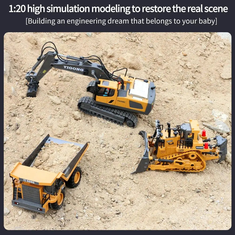 RC Excavator Truck – With Remote Control