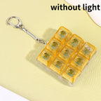 Mechanical Keyboard Key Tester – LED Keycap Fidget Keychain