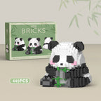 Panda Building Blocks – Mini Animal DIY Set