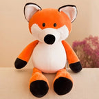 25CM Kawaii Jungle Animal Plush Toys Forest Animal Plush Dog Zebra Elephant Lion Fox Giraffe Children's Toys Doll Birthday Gift